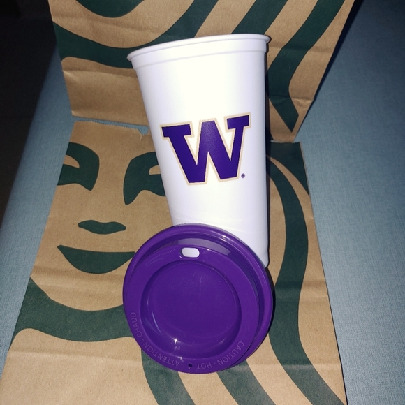 2pk: WA Huskies Starbucks cup - Picture 3 of 8